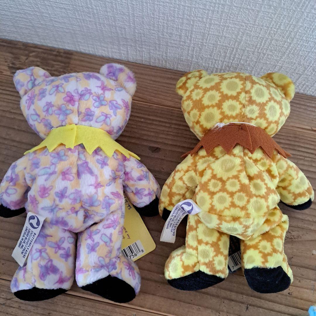 グレイトフルデッドベア ７インチ　ビーンベアED７ タグ付き　６体セット