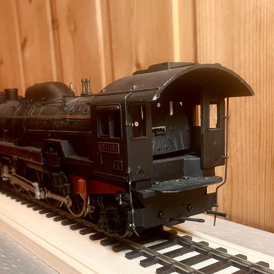 三井金属工芸製 蒸気機関車 D51 1161 鉄道模型 1/42縮尺 (箱入り)