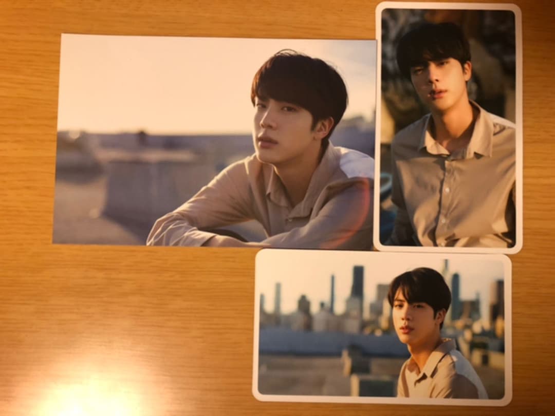 BTS/キムソクジン/ミニフォト/トレカ/フォトカード/公式