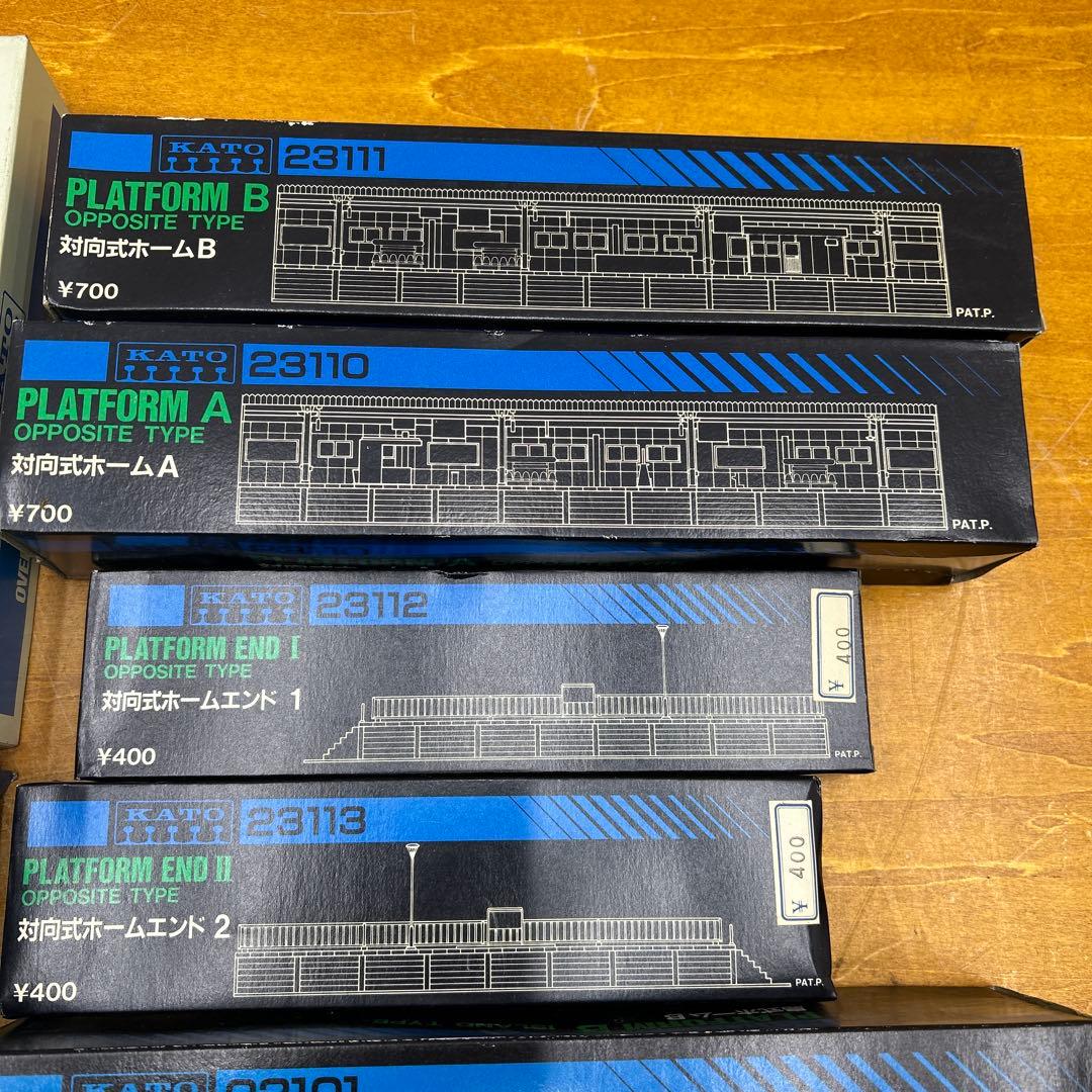 5414【未組立て品】KATO 橋上駅舎 島式ホーム 対向式ホーム 跨線橋