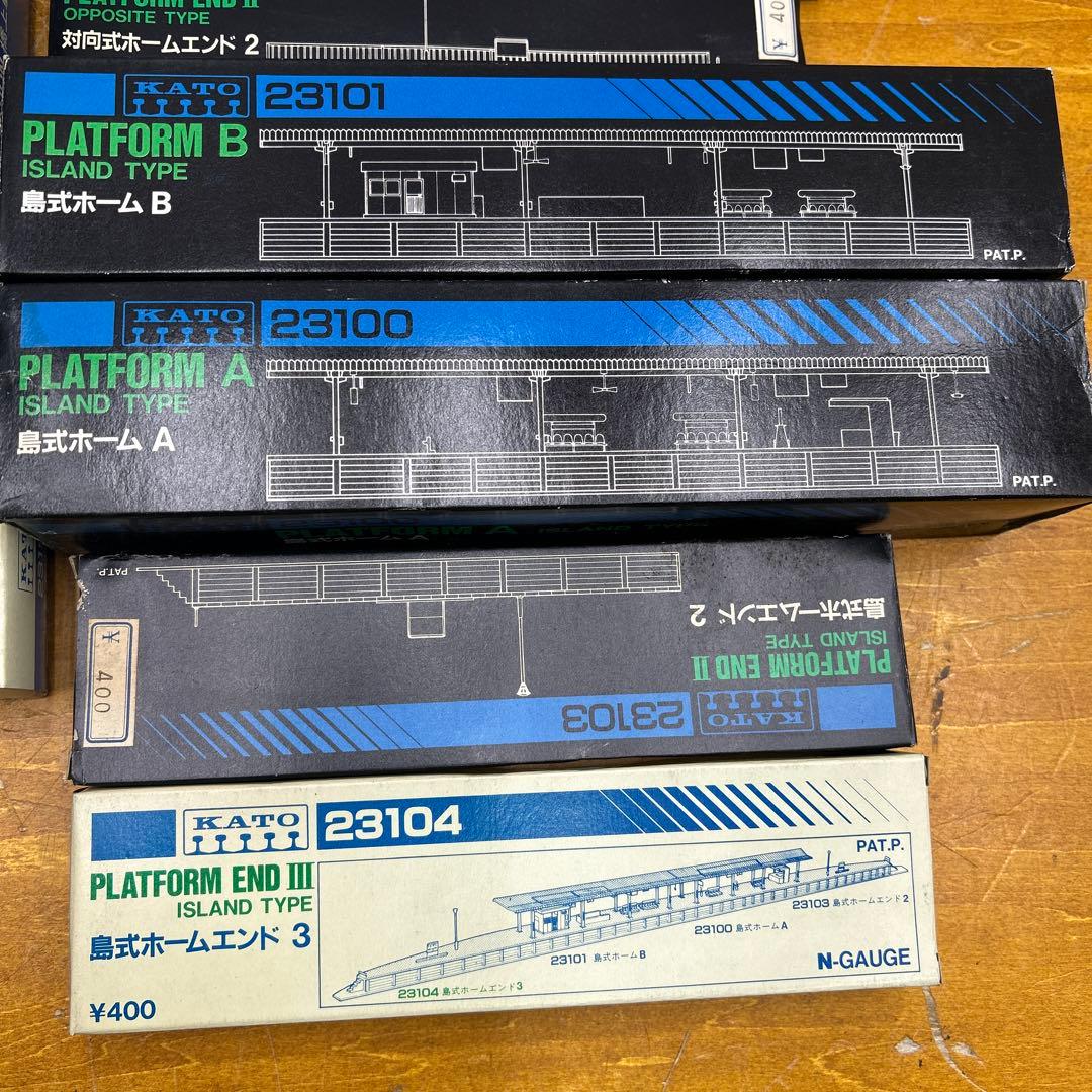 5414【未組立て品】KATO 橋上駅舎 島式ホーム 対向式ホーム 跨線橋