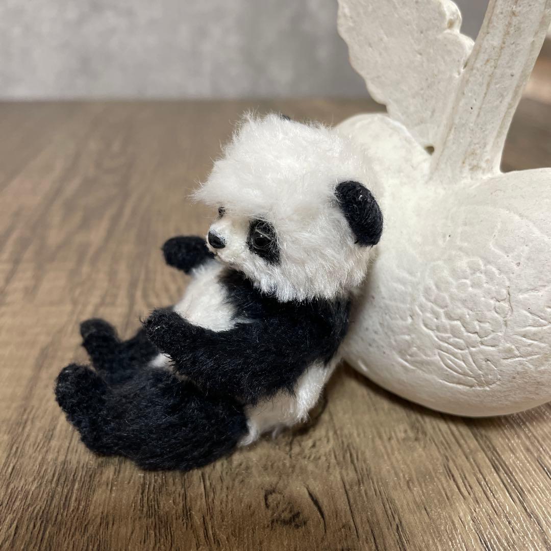 テディベア　パンダ　8cm 海外作家