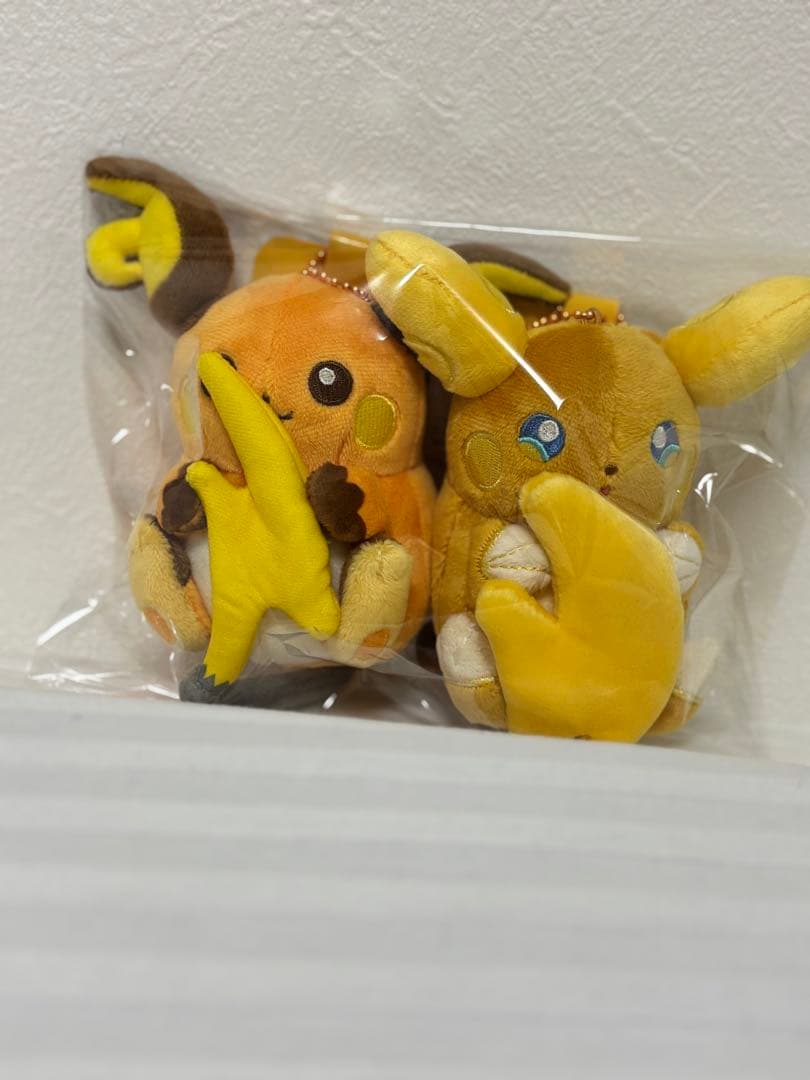ポケセン　にたものどうしライチュウ Amazon.co.jp: ポケモンセンターオリジナル 磁石でくっつくペア