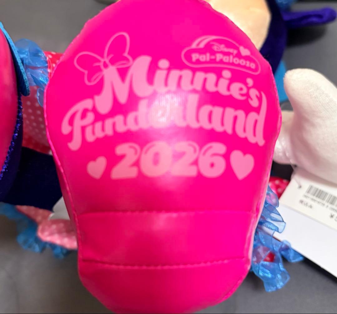 【お写真更新】ミニー　ぬいぐるみ　パルパルーザ　ミニー　ファンダーランド