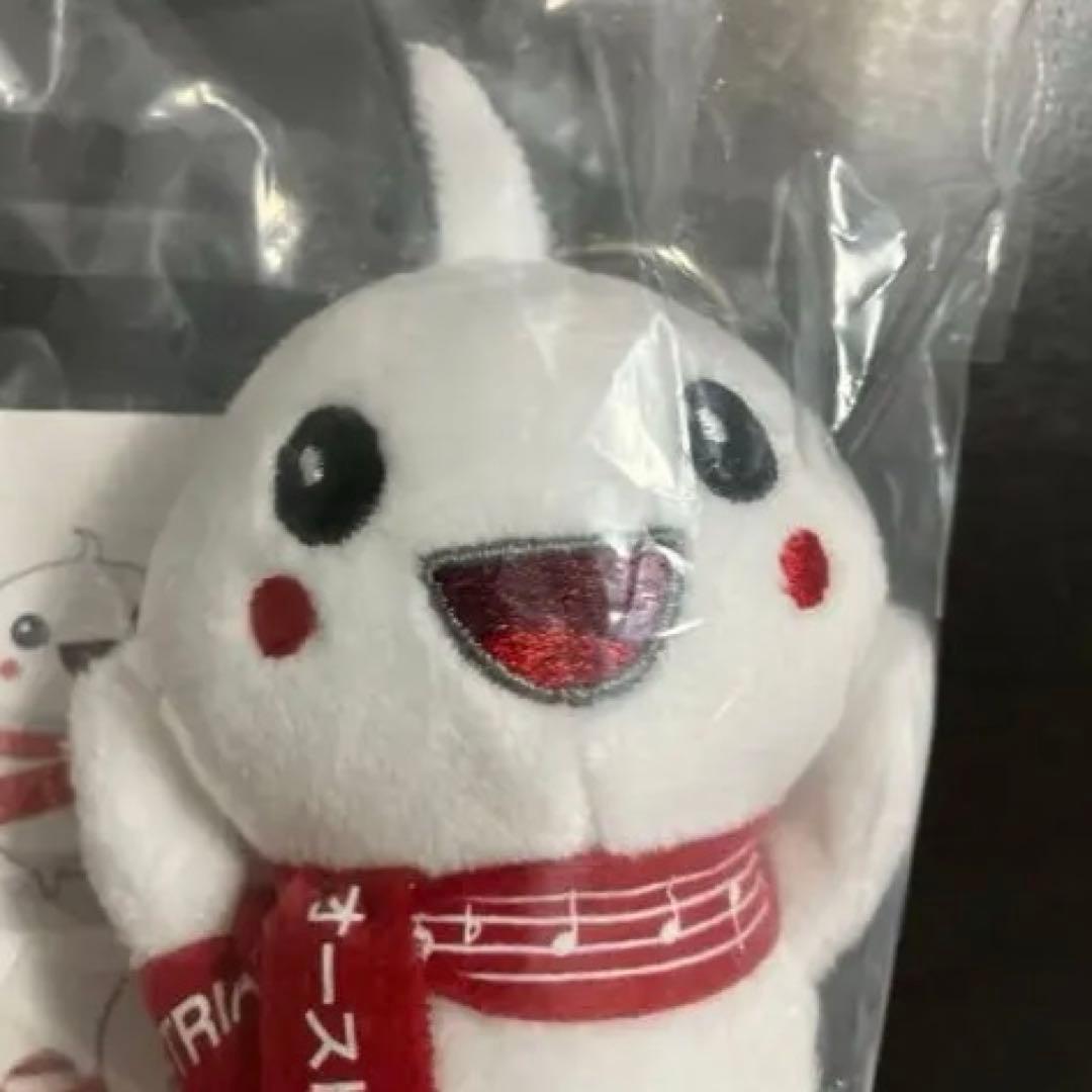 大阪関西万博 オーストリア パビリオン マスコット 赤白赤キーホルダー