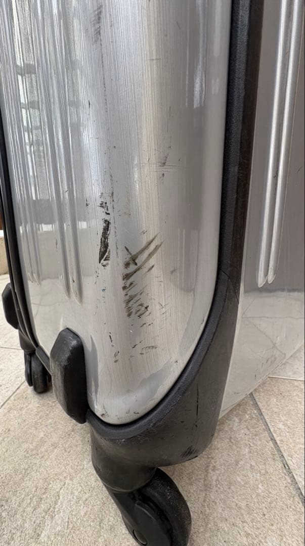 《希少》TUMIシルバー キャリーケース 中型