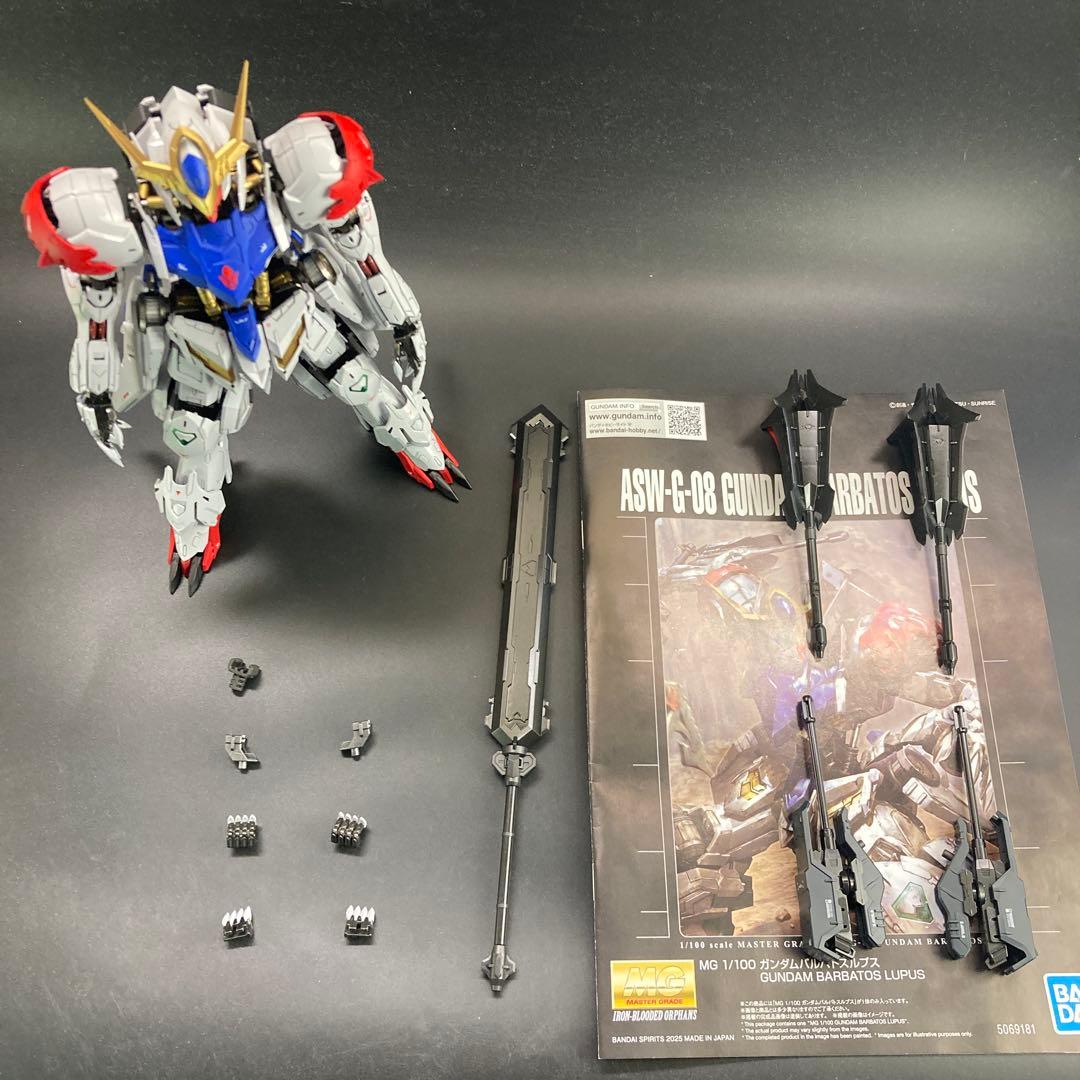ねこ様専用、MG ガンダムバルバトスルプス 塗装済み完成品ガンプラ
