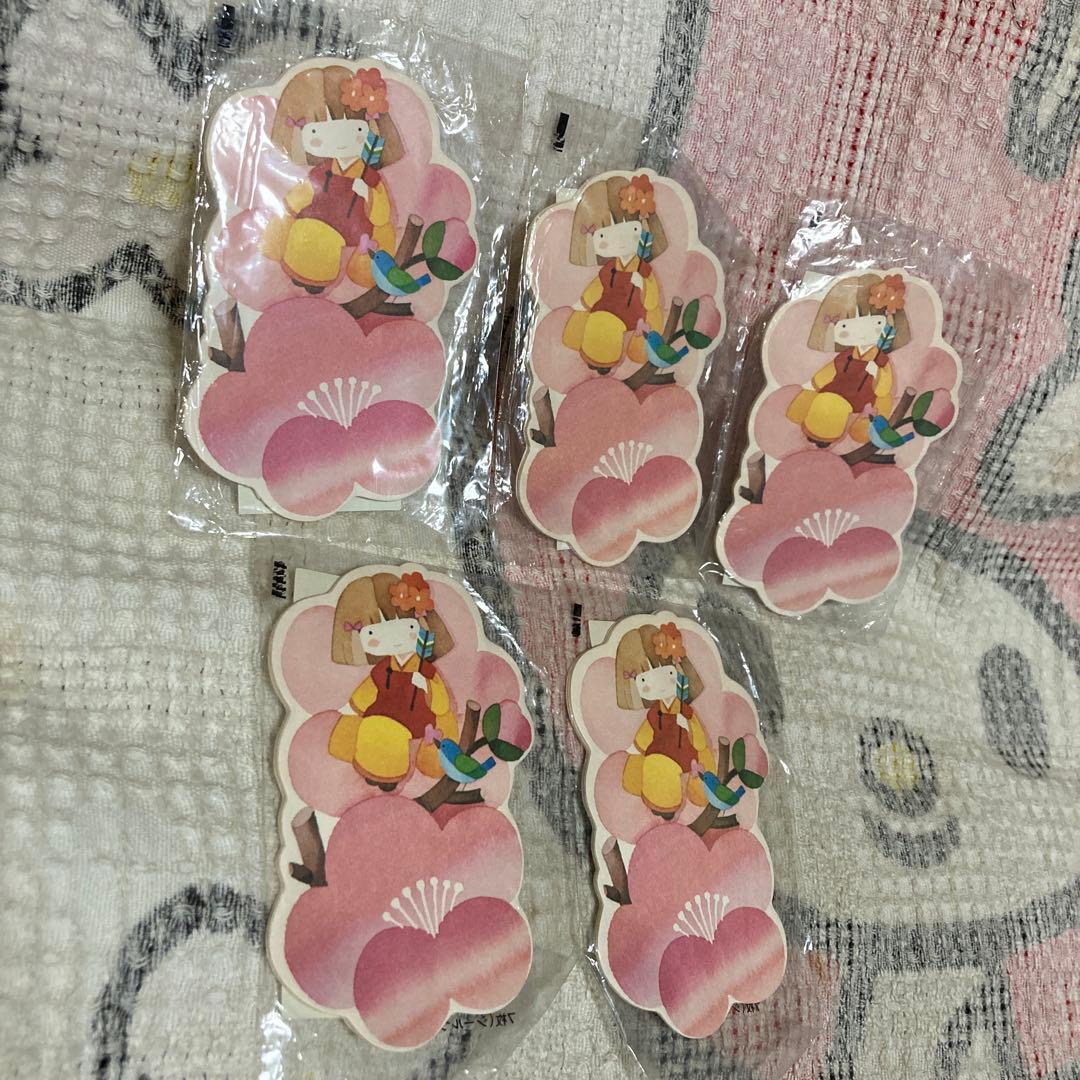 サンリオ 昭和レトロ　1977〜1980 ポチ袋　未開封品　7枚入　24コセット