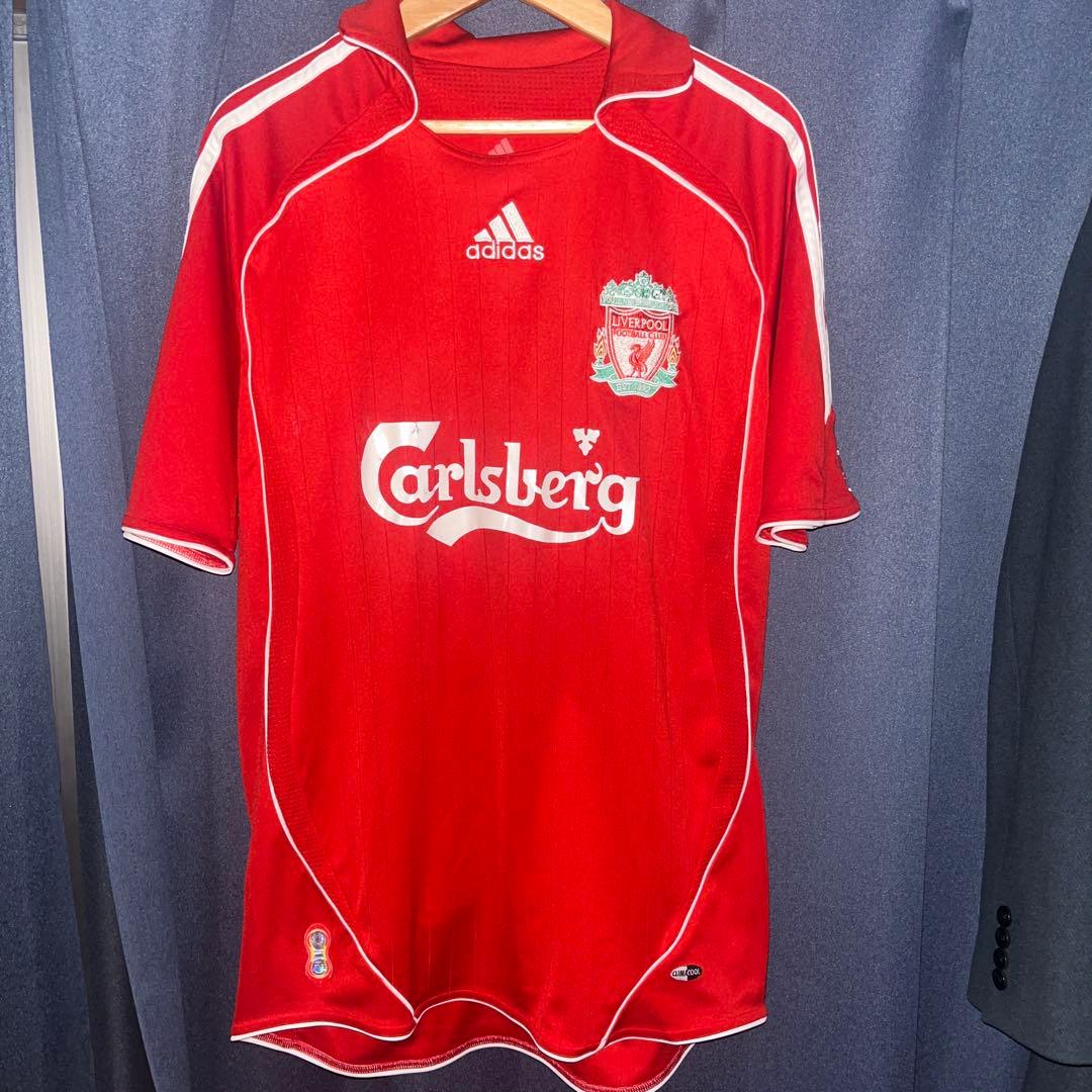 国内正規品】 リヴァプール 06-08 ジェラード 背番号 ネーム入