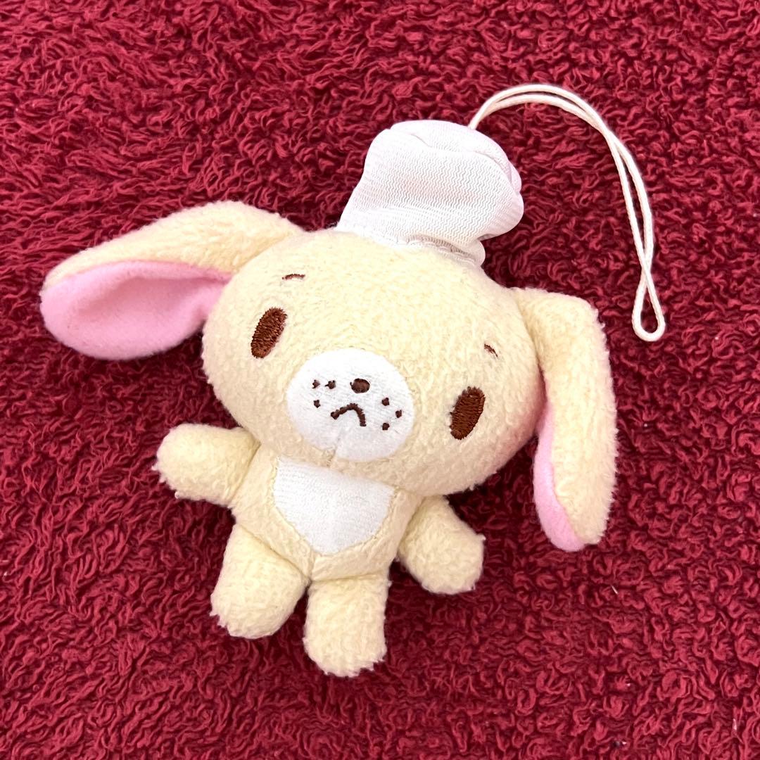 サンリオ シュガーバニーズ ラテうさ コック帽 マスコット ぬいぐるみ