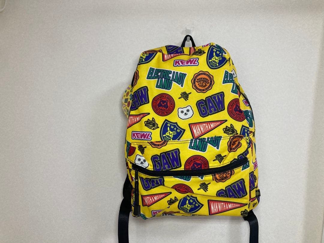 【未使用品】MAN WITH A MISSION キッズヘッズバッグ フード付き