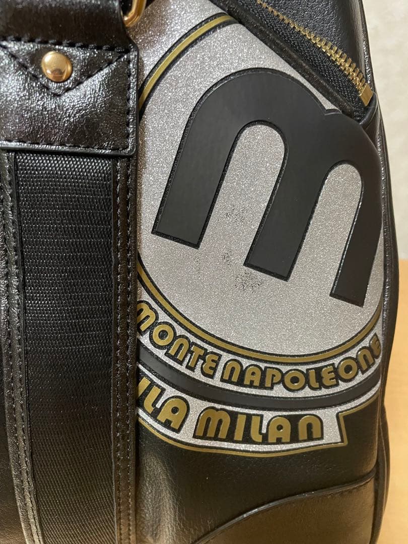 ミラミラン 黒 2WAY ボストンバッグ新品未使用 定価27500円 - メルカリ