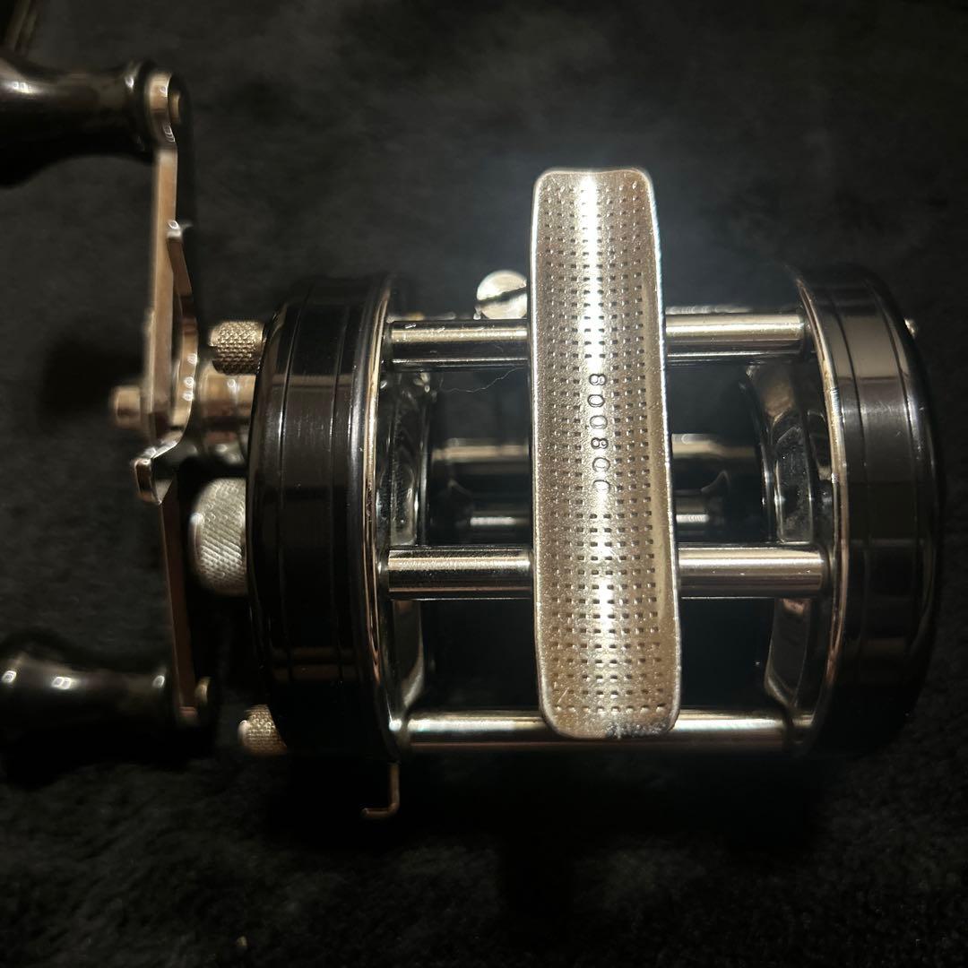 アンバサダー6500ca青黄チェッカー80年代希少(雷魚釣り)アブ