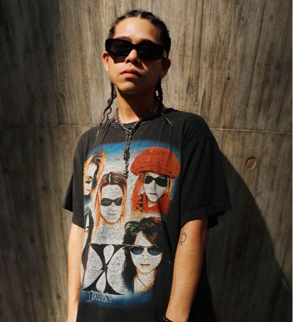 hideyoshi 着用 X JAPAN VINTAGE T shirt