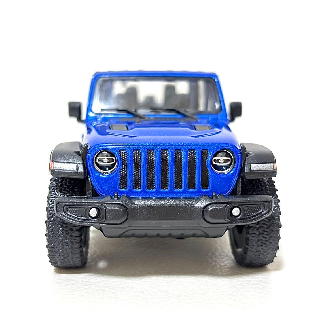 ジープ ラングラーRUBICON 2018＊ミニカー＊Blue＊KINSMART - メルカリ