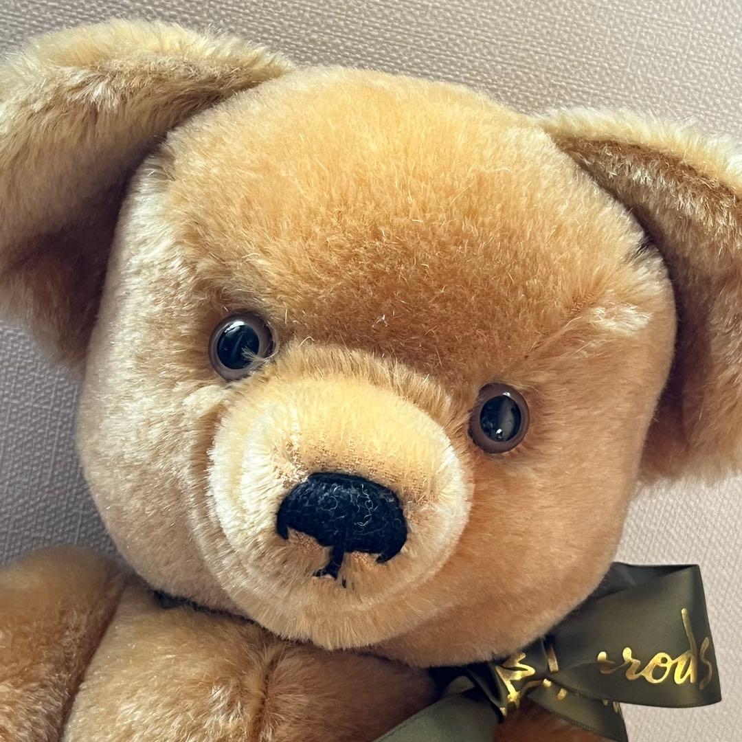 ［ハロッズ×メリーソート］大きいテディベア