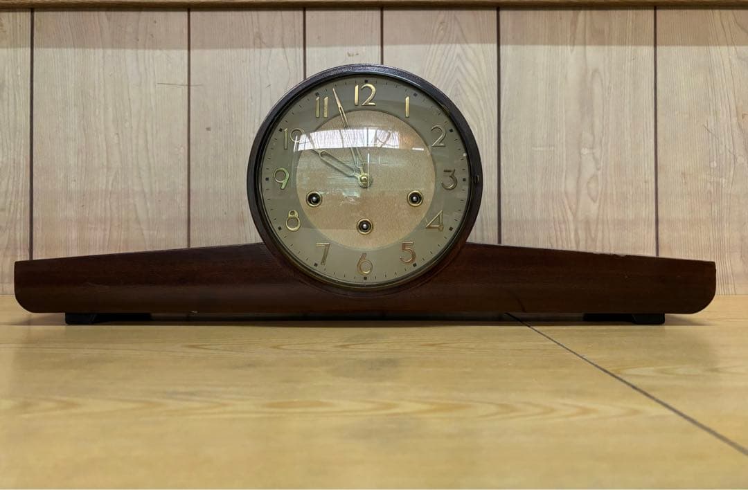 愛知時計 ウエストミンスター 日の出型置時計 ゼンマイ式 振り子時計 昭和レトロ 2026年最新】振り子時計 愛知の人気アイテム - メルカリ