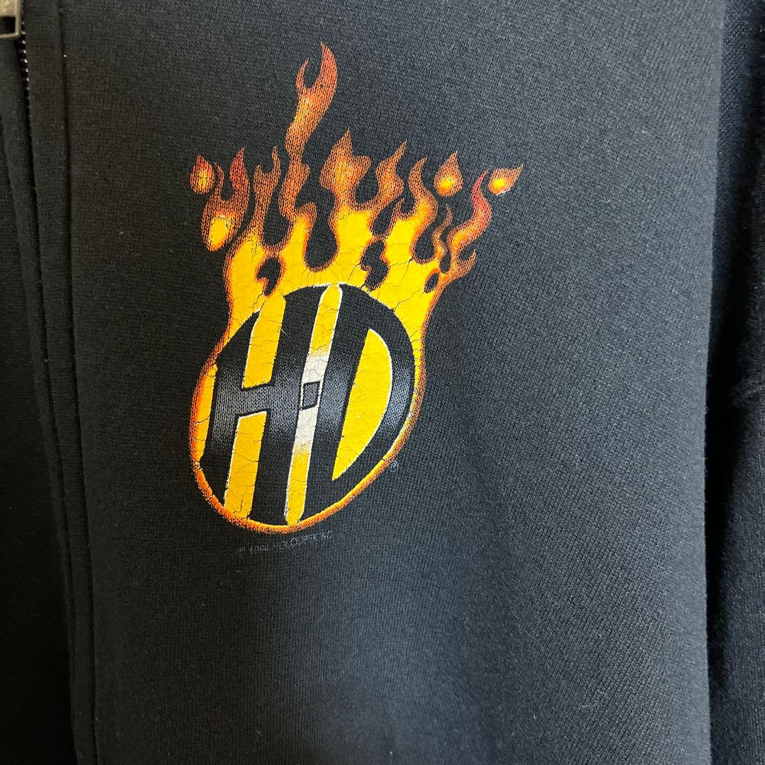 SANTEE XL フレイムデザイン パーカー ハーレーダビッドソン希少