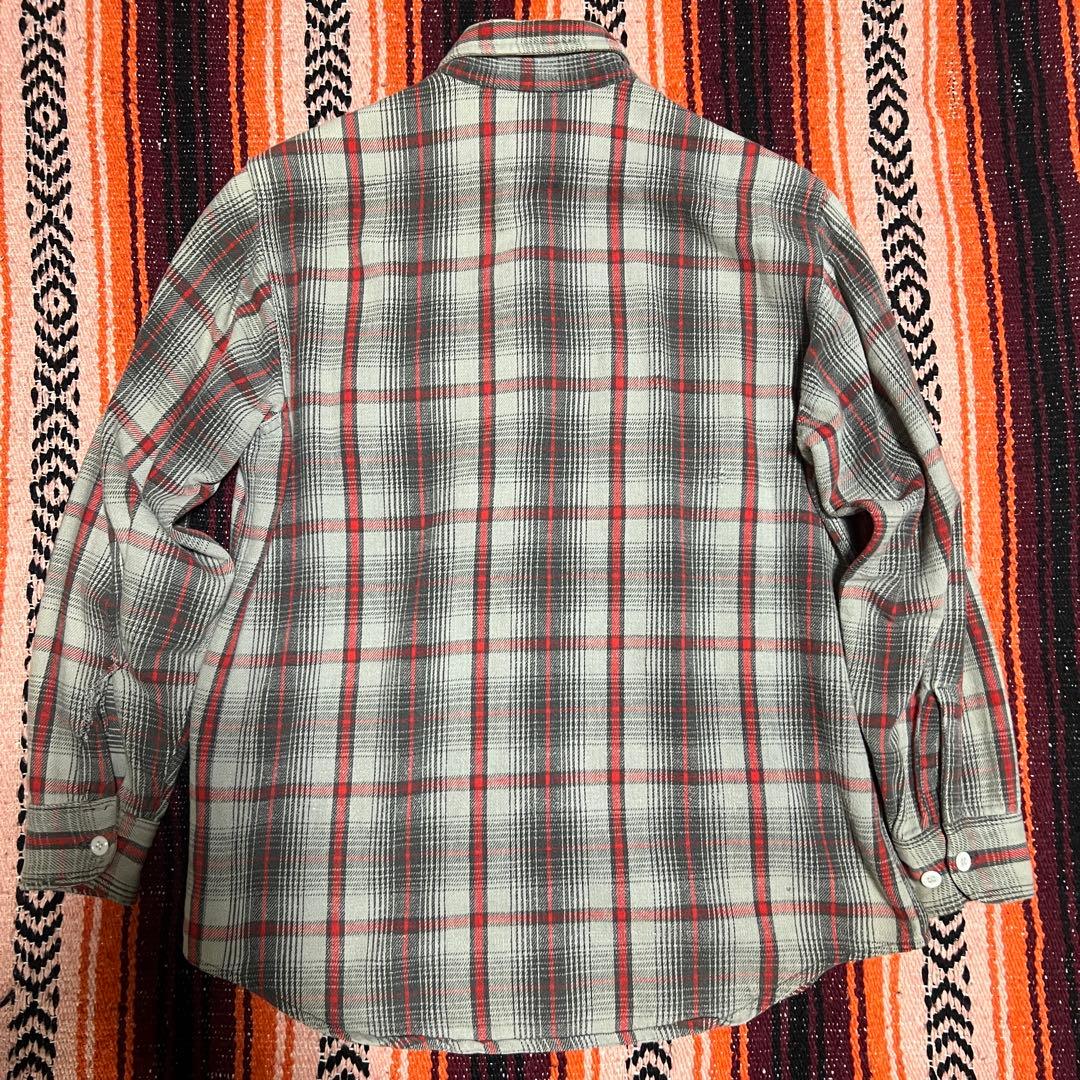 キムタク着用] 60's PENNEY'S BIG MAC ヘビーネルシャツ - メルカリ