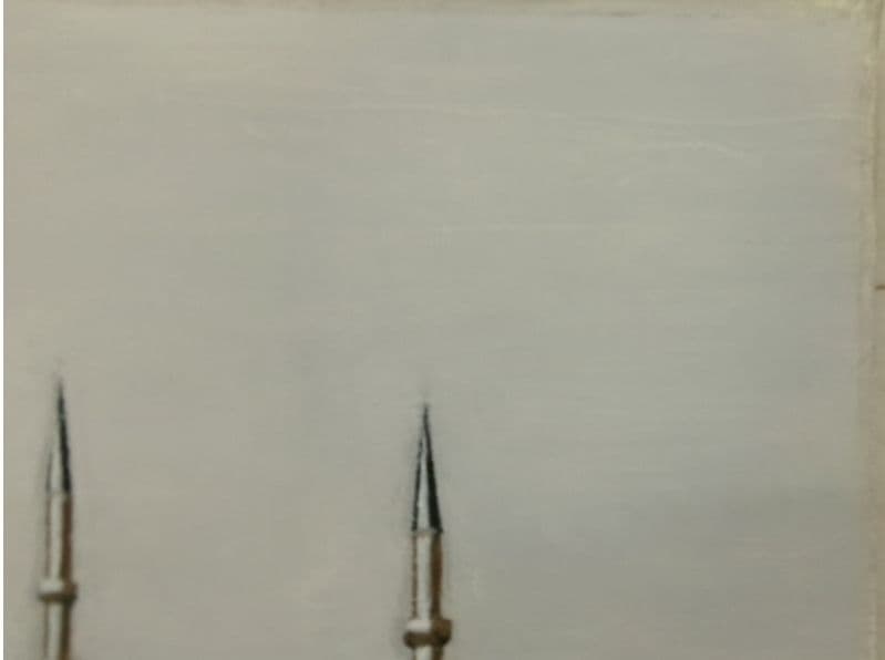 ブルーモスク(トルコ)」 油彩 F8 1981年 商品管理番号E0… - メルカリ