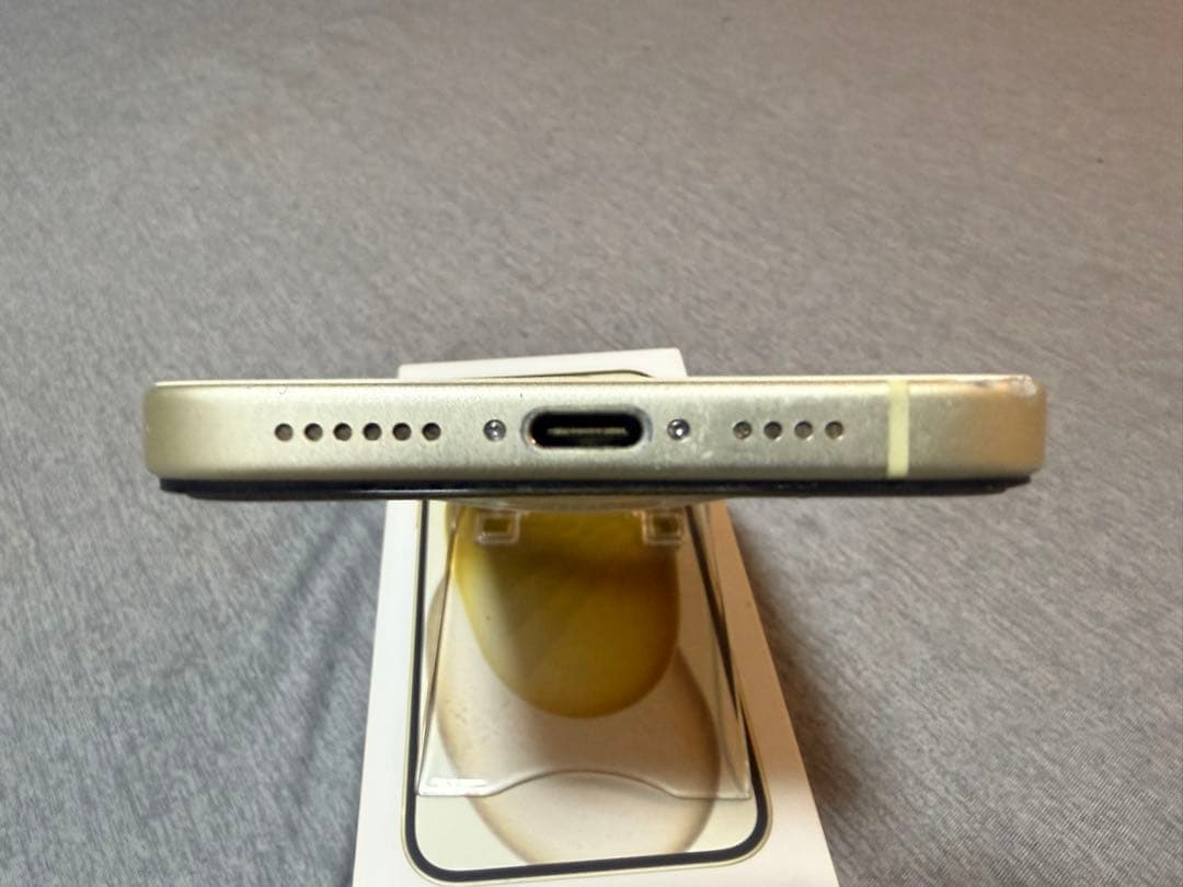 iPhone15 plus イエロー 256GB SIMフリー ジャンク - メルカリ