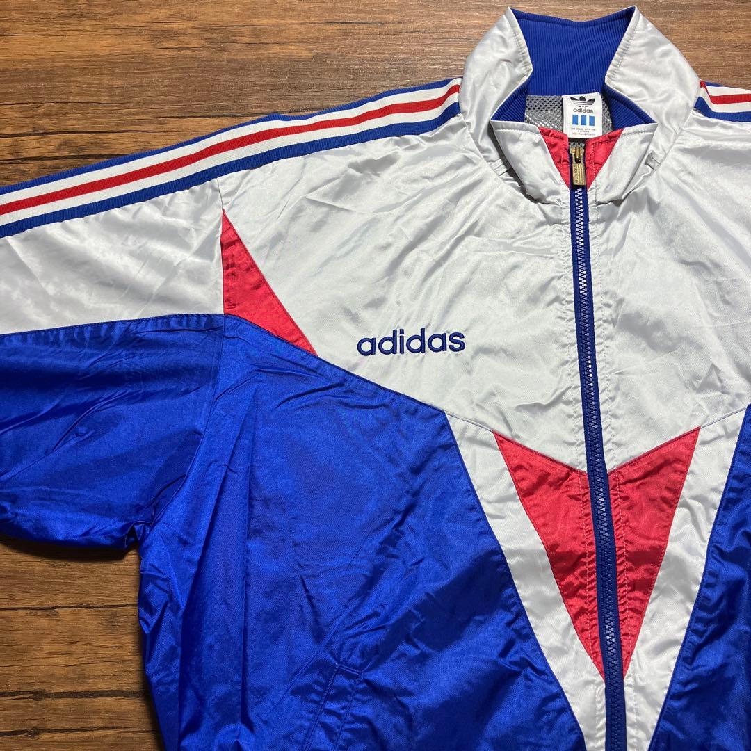 80s〜90s『adidas』アディダス ウインドブレーカー デサント製 - メルカリ