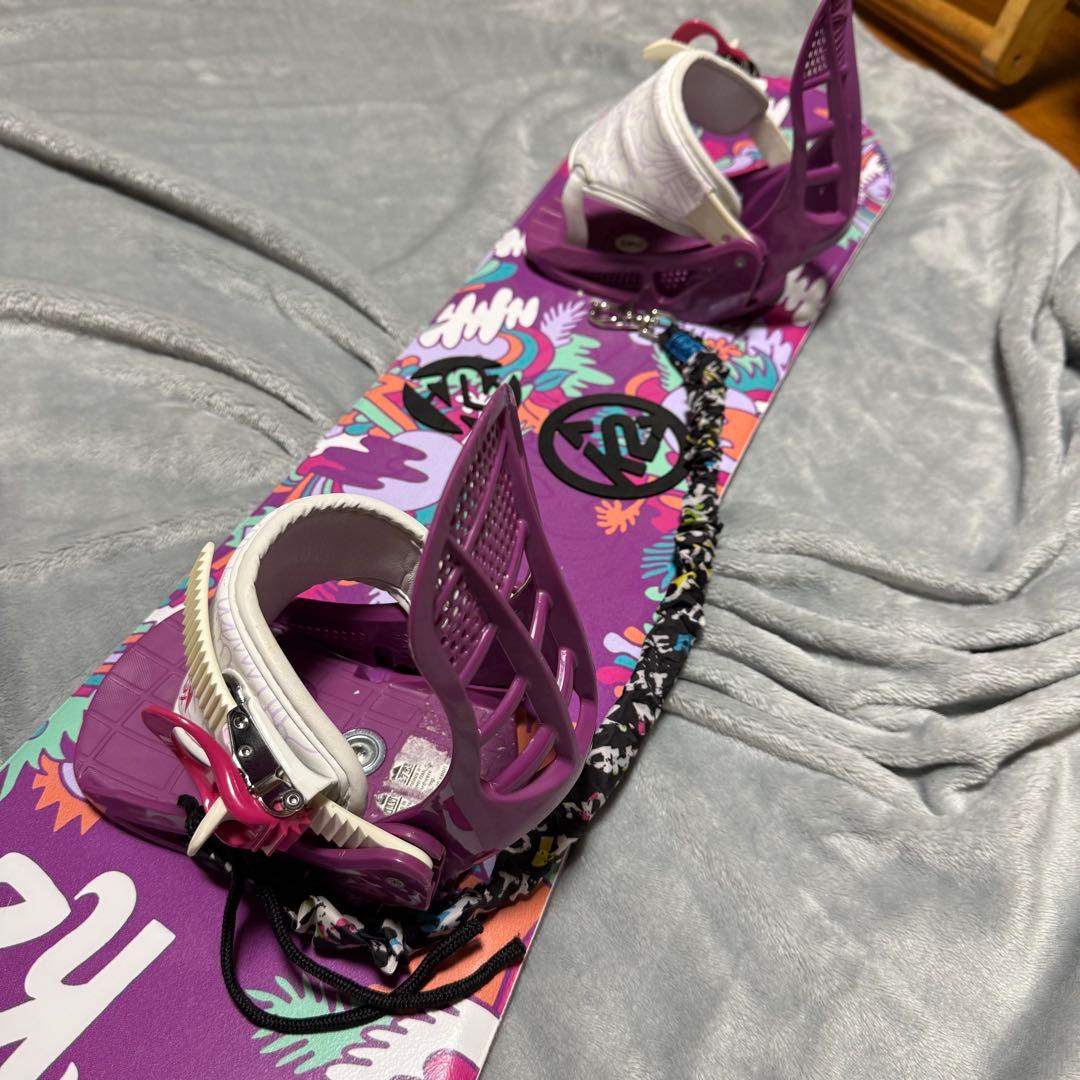 K2 LIL'KANDI 100cm キッズ スノーボード XSビンディング付 - メルカリ