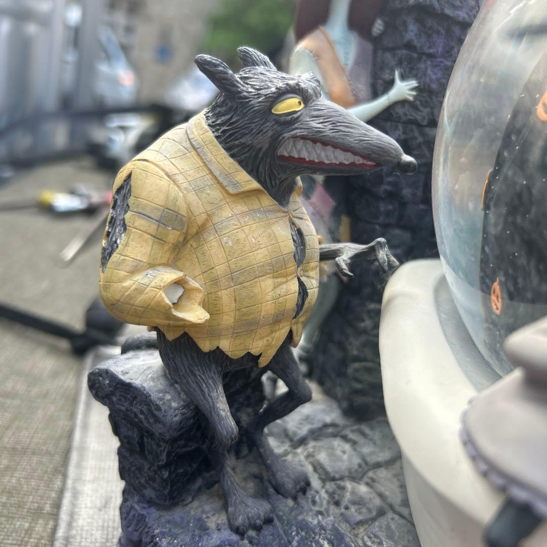 ナイトメアビフォアクリスマス スノーグローブ スノードーム【ジャンク】