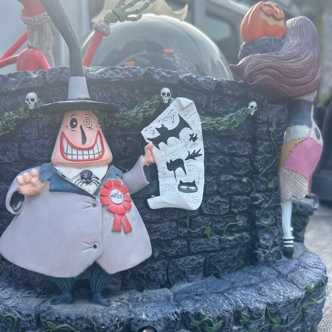 ナイトメアビフォアクリスマス スノーグローブ スノードーム【ジャンク】