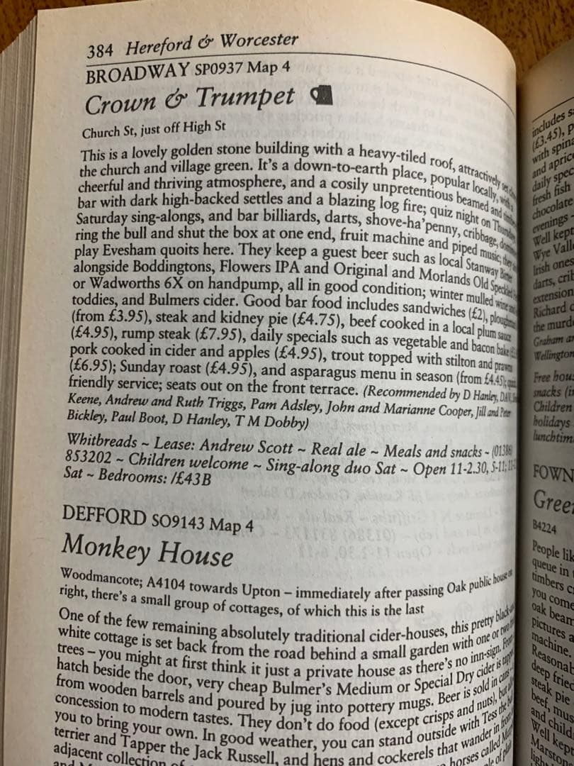 入手不可能！The1996GoodPubGuide英国5000件以上のパブガイド