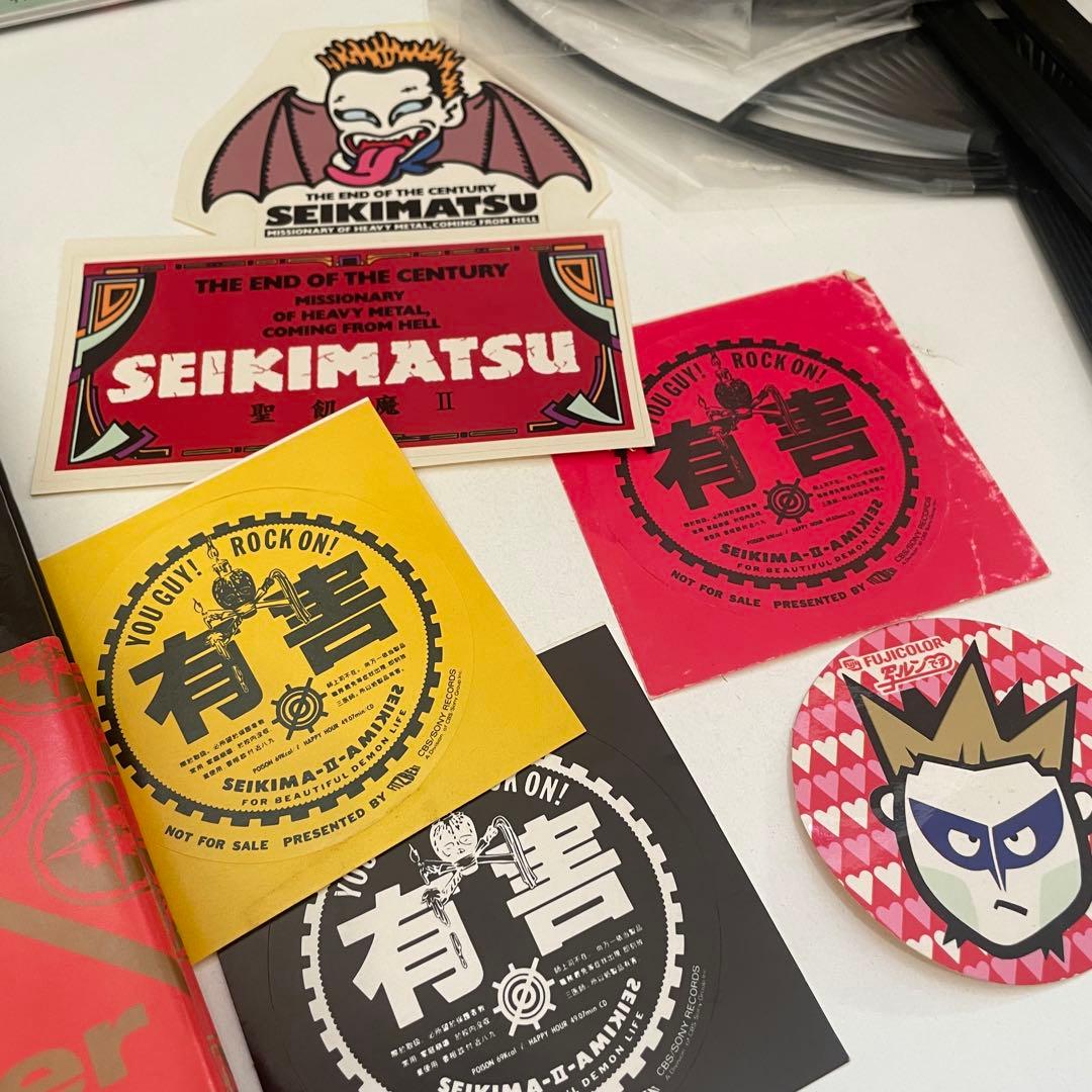 9. 聖飢魔II トレカ カード バインダー ステッカー うちわ グッズ まとめ