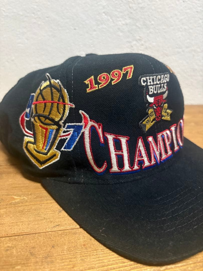 1997 Chicago Bulls NBA キャップ シカゴブルズ 90s - メルカリ