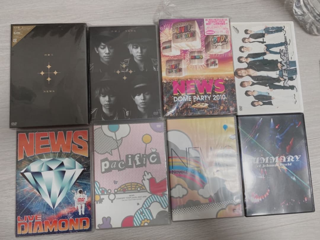 更新！NEWS CD DVD