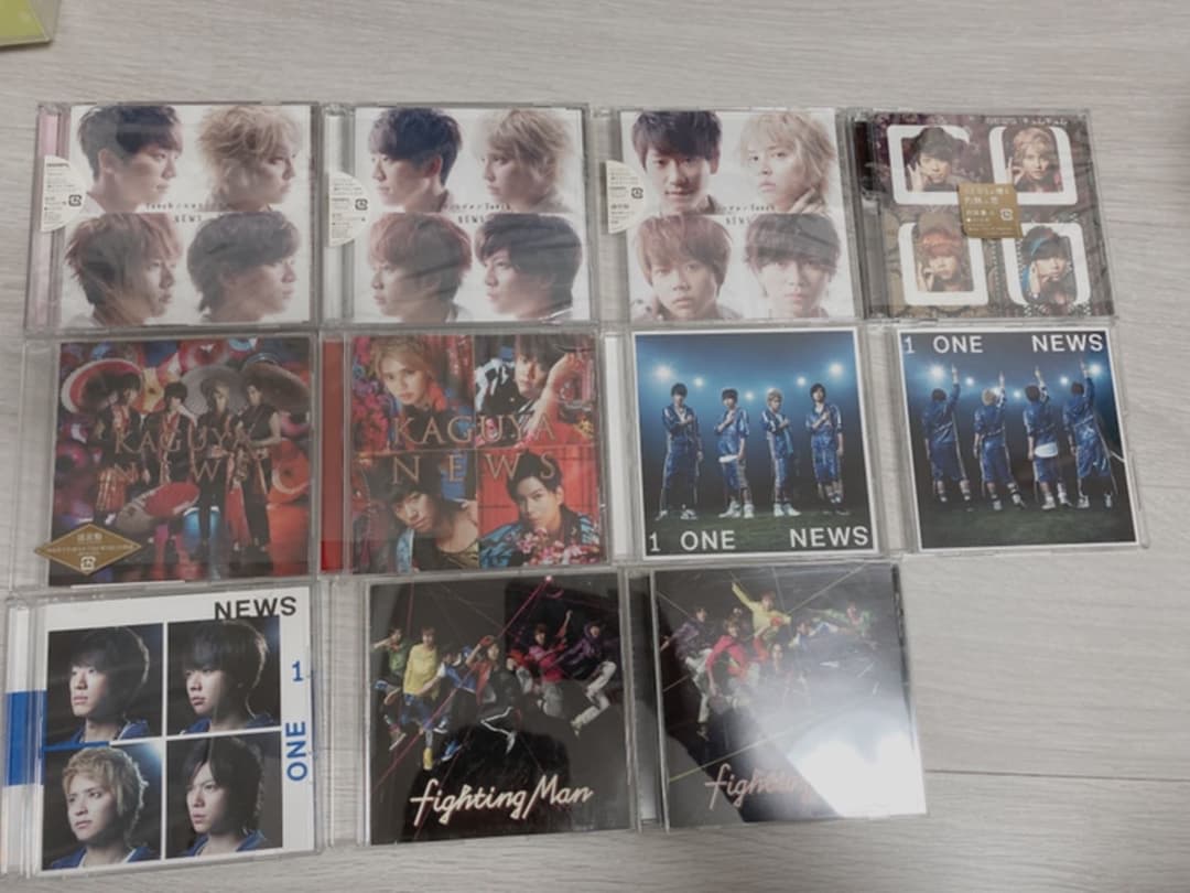 更新！NEWS CD DVD