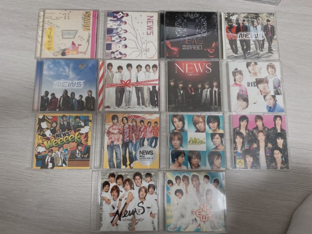 更新！NEWS CD DVD