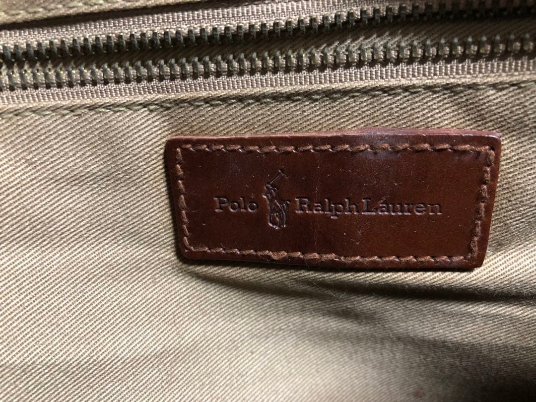 メ(^ ^)y【美品】ポロラルフローレン ヴィンテージ バッグ チェック