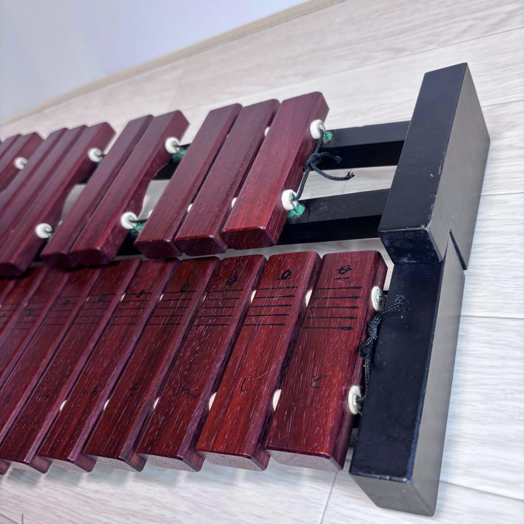 ☆美品☆YAMAHA ヤマハ 卓上木琴 TX-6 32音 マレット付き - メルカリ