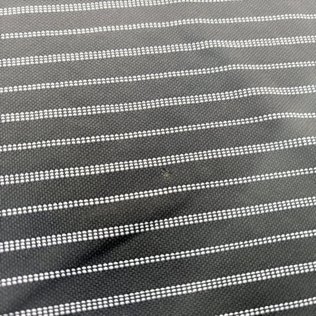 8SM1 NIKE ボーダー半袖ポロシャツ 黒 フェード 古着 used - メンズ