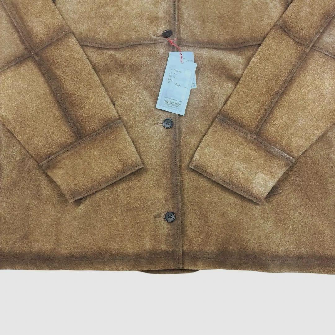 未使用 MAISON SPECIALリアル スエード ジャケット キャメル - メルカリ