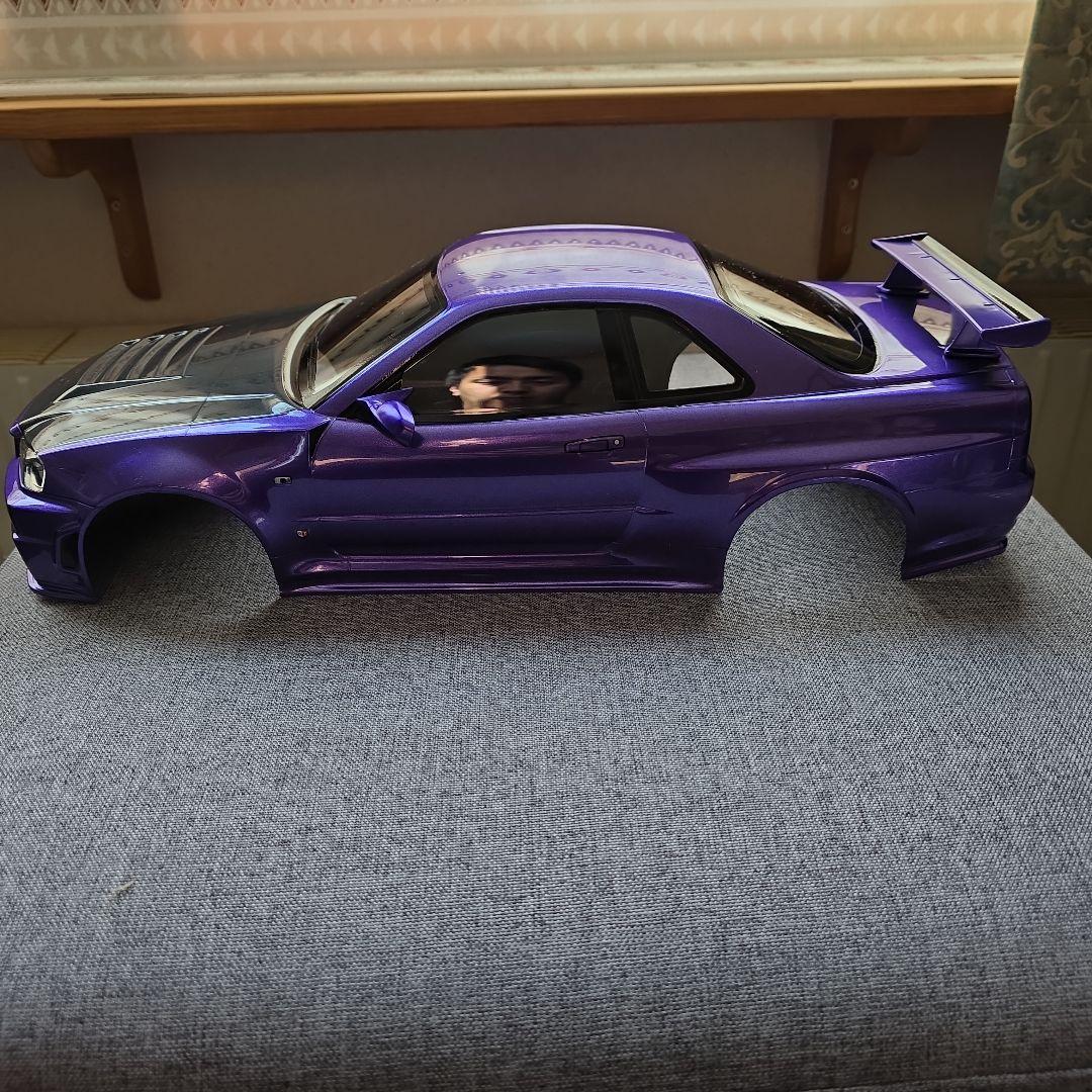 タミヤ　1/10スペアボディ　GT-R34