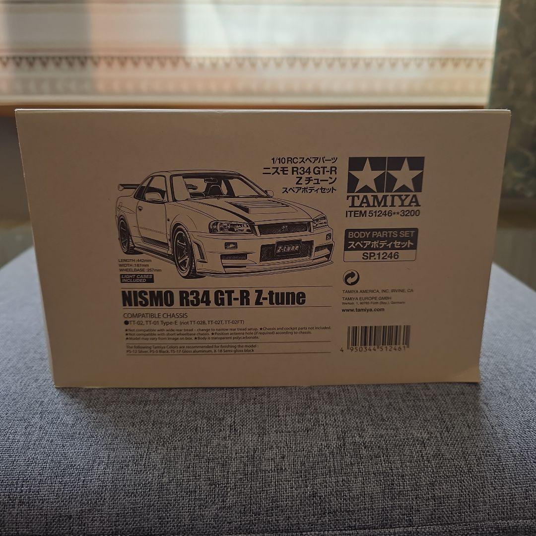 タミヤ　1/10スペアボディ　GT-R34