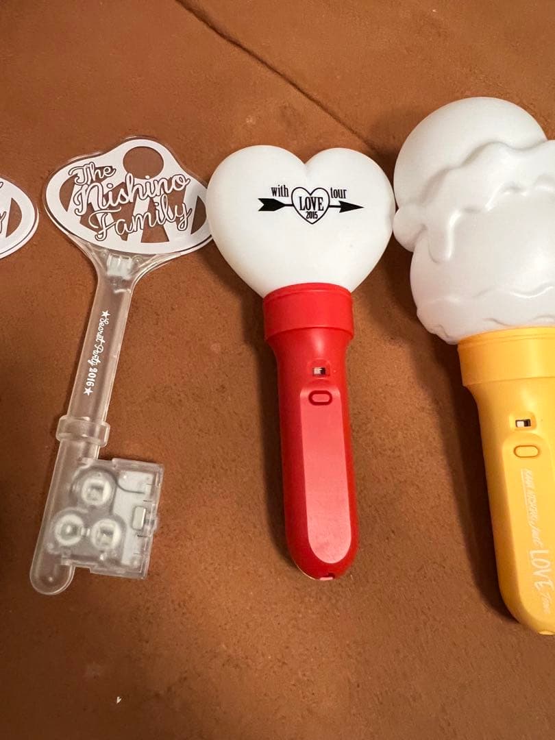 西野カナ　フリフラ ペンライト　5個　セット　コンサート　ライブ　グッズ