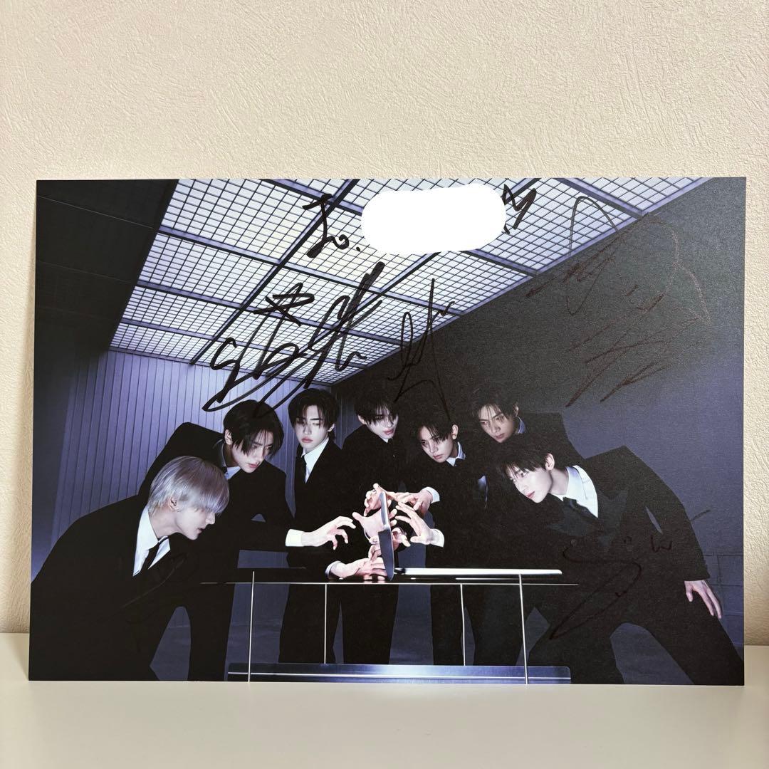 ENHYPEN サイン会 直筆サイン DESIRE：UNLEASH 全員 - メルカリ