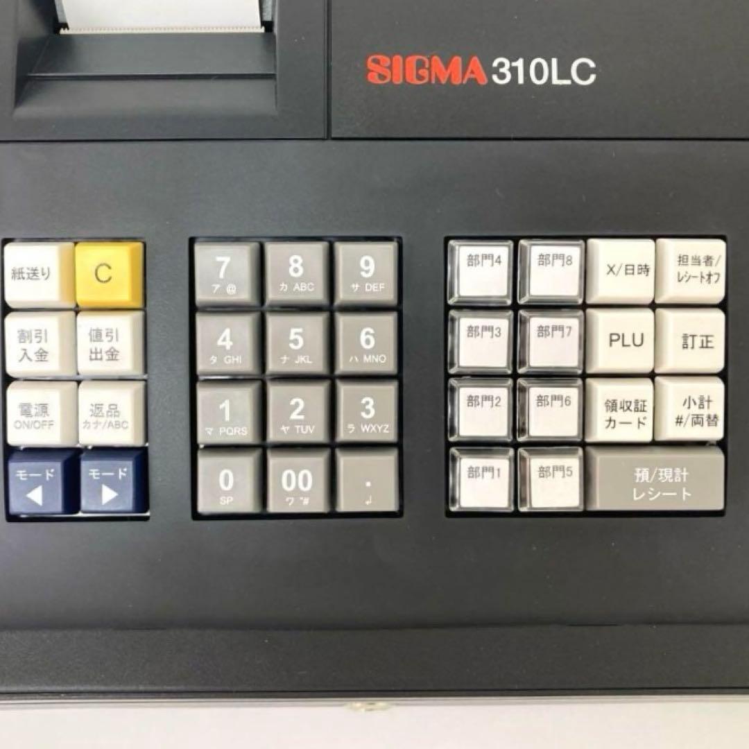 X406-50 SIGMA 電子レジスター 感熱紙タイプ 310LC