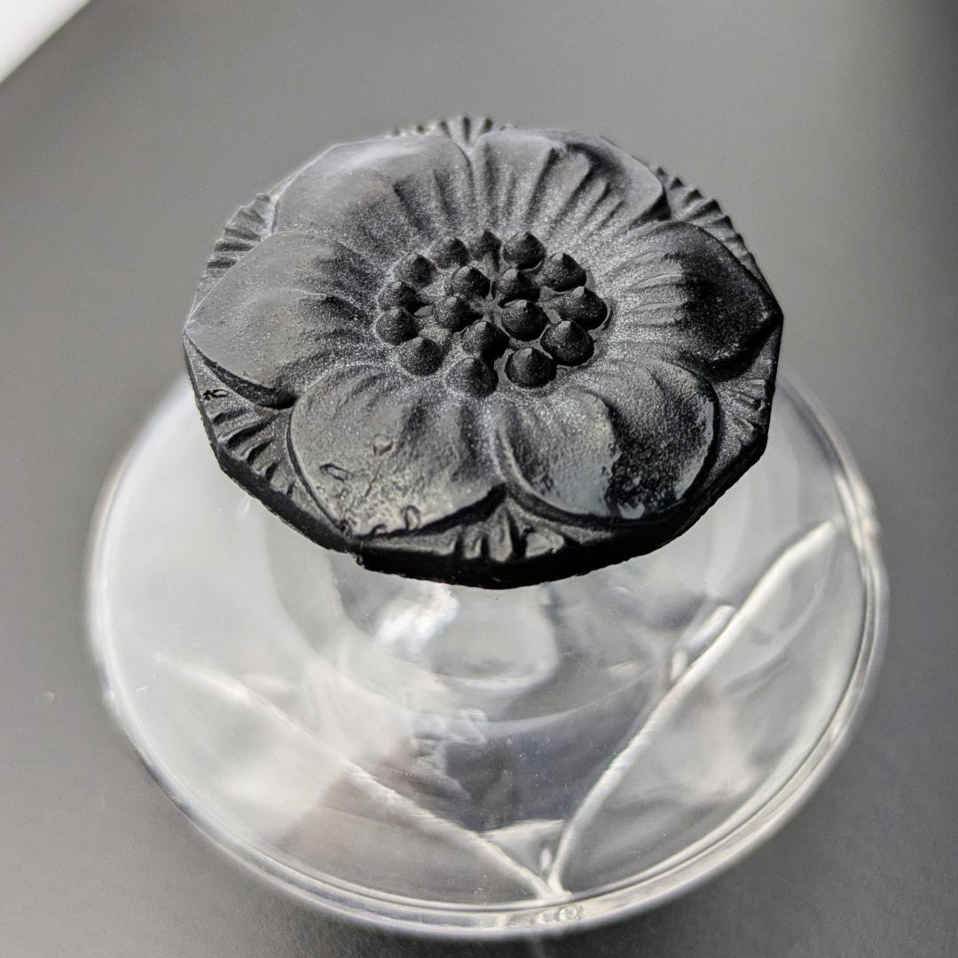 アールデコの香 カロンxバカラ ナルシス・ノワール 香水瓶 1911年フランス