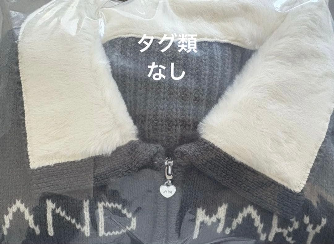 Mary logo zip tops ANDMARY - メルカリ