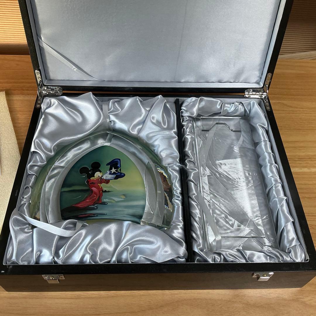 【レア】ディズニー ファイン アート ガラス