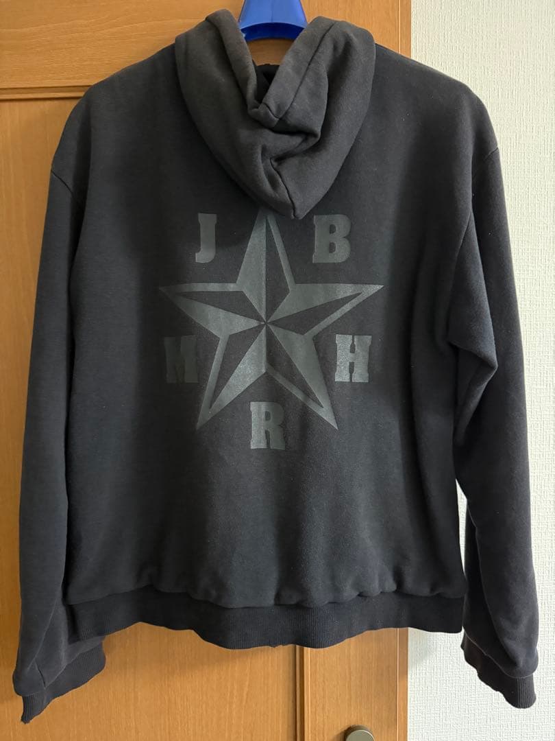 アンダーカバー UNDERCOVER ワイヤー期 96年 激レア パーカー 黒 中古・古着通販】UNDERCOVER (アンダーカバー) フロントプリント