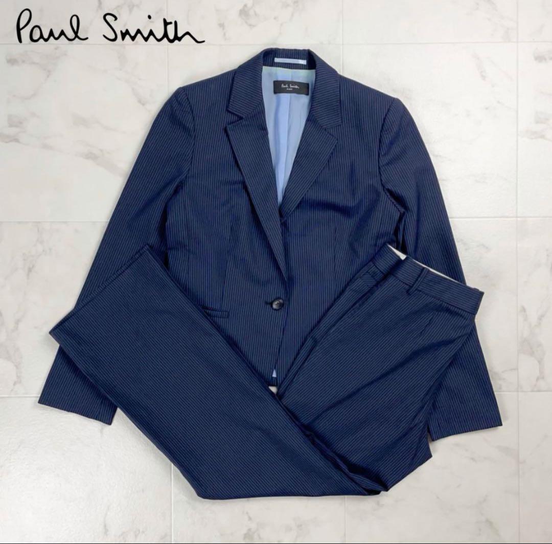 ポールスミス ブラック ストライプセットアップ 紺 サイズ40 - メルカリ