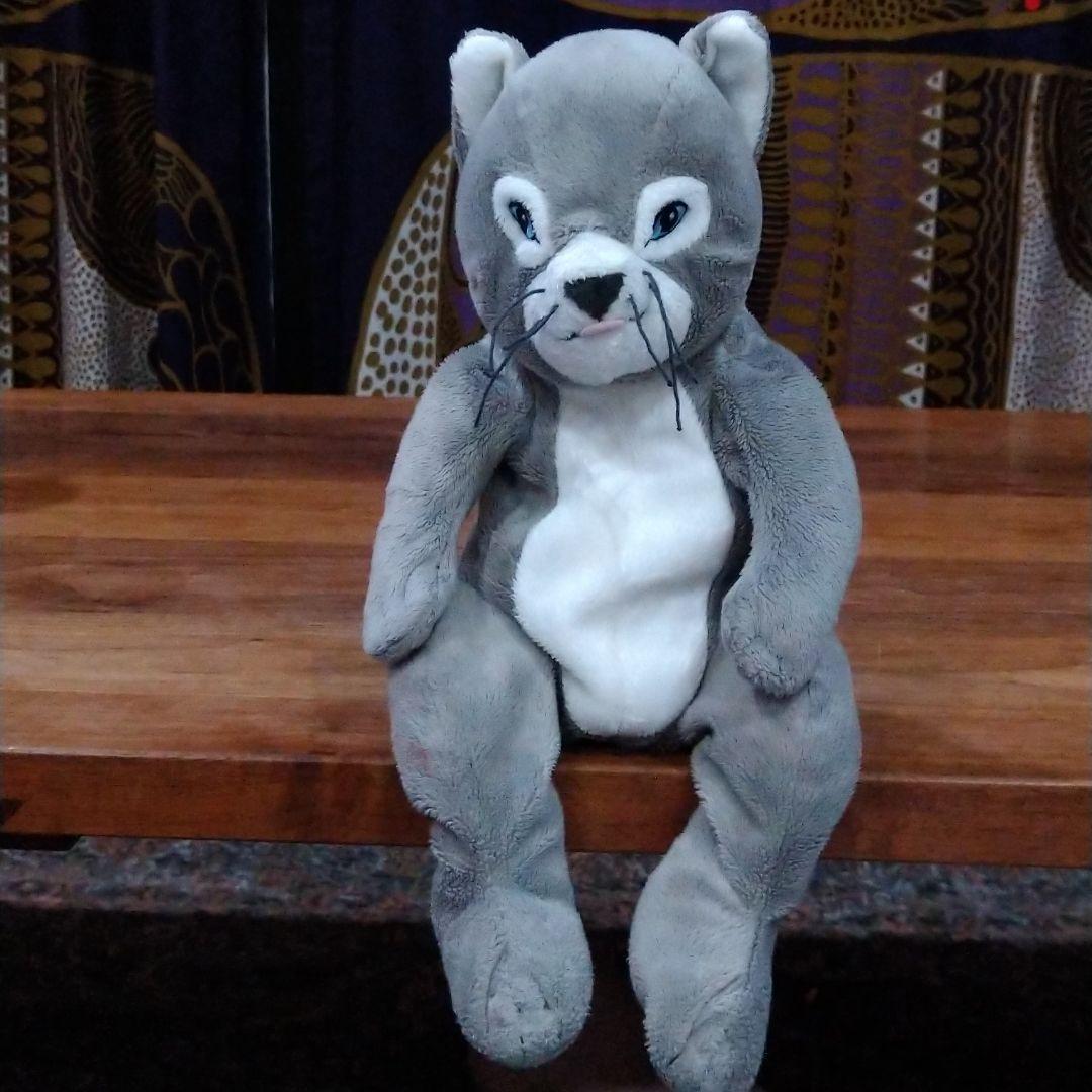 IKEA 猫 ぬいぐるみ 灰色 ニャンコ ヒグチユウコ イケア せかいいちの